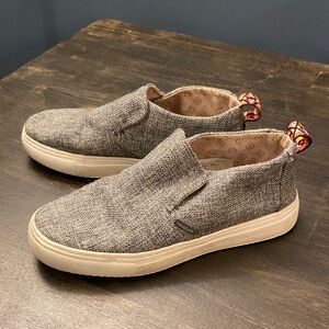 Gray Slip-On Sneakers